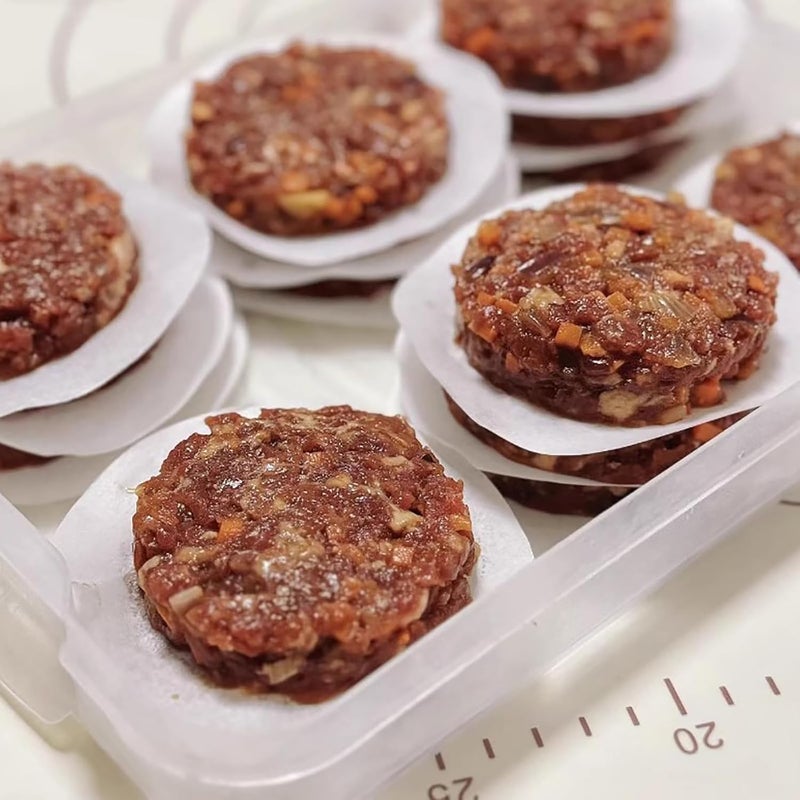 Cedilis 1500pcs Hamburger Patty Paper, 4.5IN Non-Stick Wax Papers, Round Parchment Paper, Food-Grade Burger Sheets for Patty Separating, Freezing, BBQ, Ground Beef and Turkey - Image 5